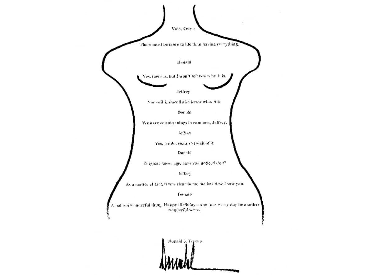 La sombra oscura del poder: la reveladora correspondencia entre Trump y Epstein